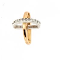 Croce Lorenza Gioielli in Oro Zirconia 413666 - 413666
